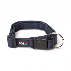 Collar Denim - Grande Por: Dogline - Envío Gratuito