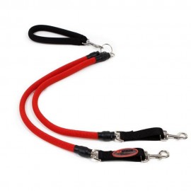 EZ Steps Stretch Dual Leash - Envío Gratuito