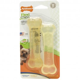 FlexiChew Bone Twin Pack - Envío Gratuito