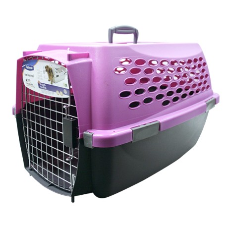 Transportadora Vari Kennel Rosa 24" - Envío Gratuito