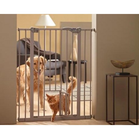 Puerta Corrediza de Restricion c/Puerta para Gato - Envío Gratuito