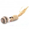 Ratón con Sisal y Fluffy Ball