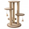 Rascador Multi-Plataforma con Tassel Toys