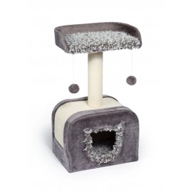 Torre para Gato Kitty Shag Hideaway - Envío Gratuito