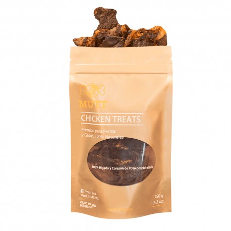 Mutt Chicken Liver Treats - Envío Gratuito